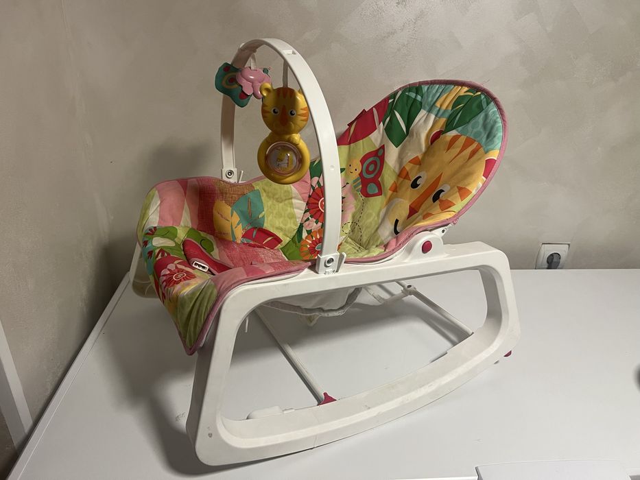 Шезлонг Фишър прайс