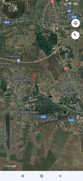 Vând teren in Dărăști-Ilfov