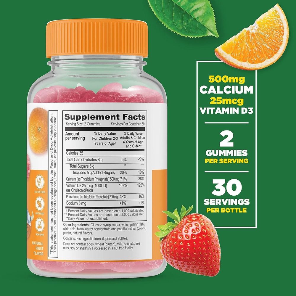 Lifeable Kids Calcium Vitamin D3
