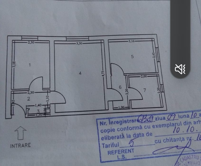 Vand apartament 2 camere