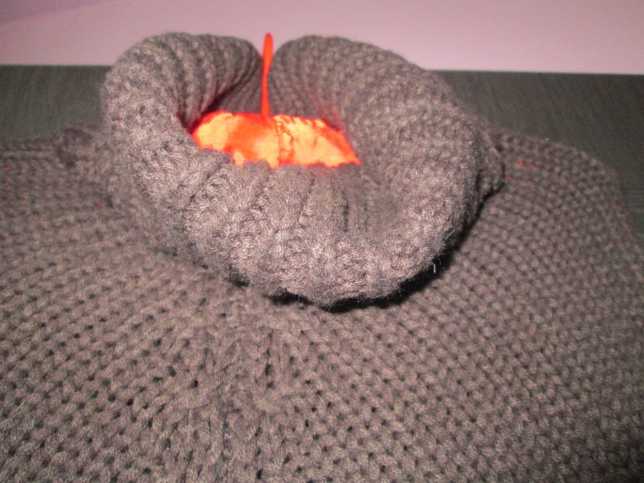 poncho maro dame L