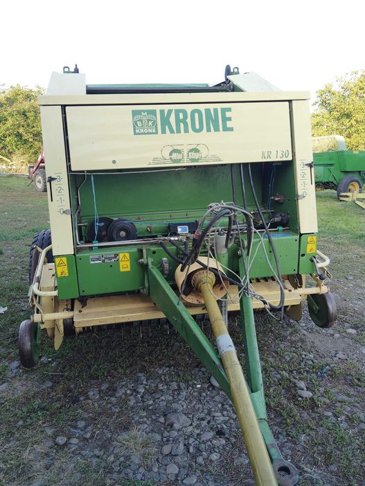 Presa balotiera rotundă Krone kr 130 B ministop pikup mare 2m