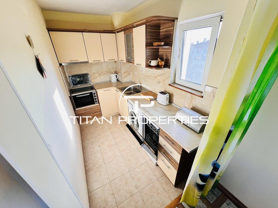 Дава се под наем Тристаен апартамент в Бургас, Лазур - 80 кв.м за 433.5 € - Снимка #4