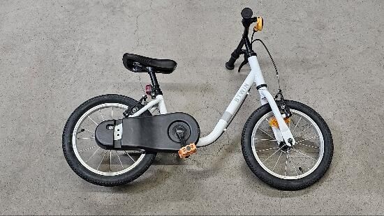 btwin 100 alb 14" - produs resigilat - (SecondHand) Decathlon
