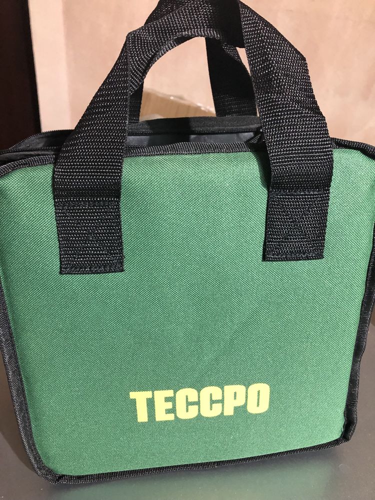 TECCPO Акумулаторен ударен винтоверт 2.0AH 18v комплект