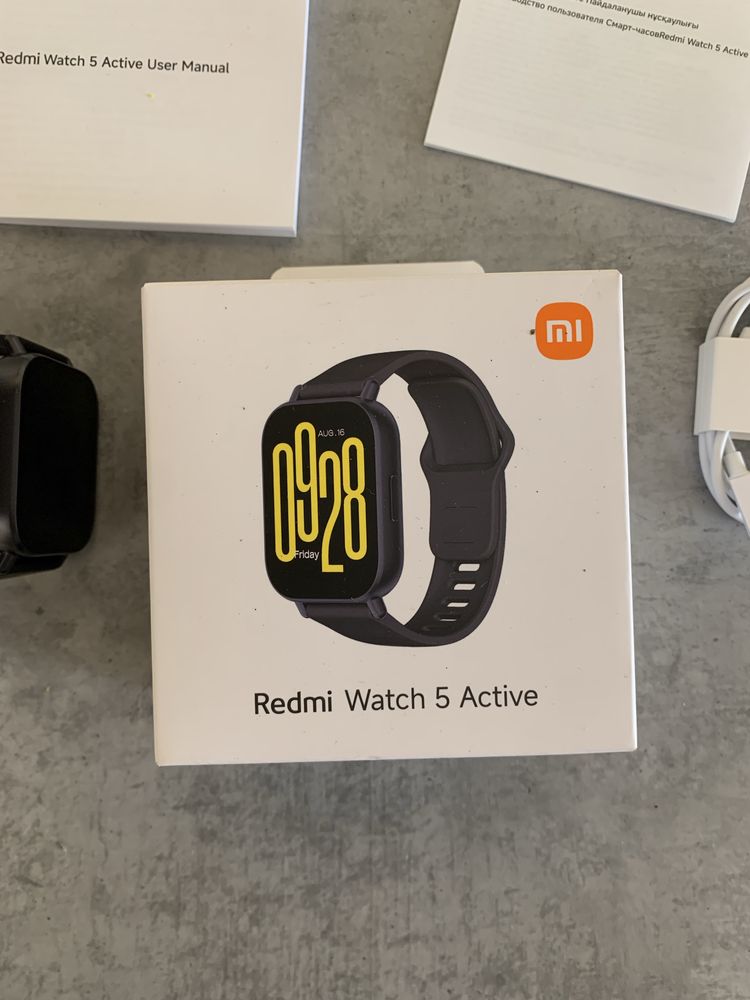 Redmi watch 5 active почти новые