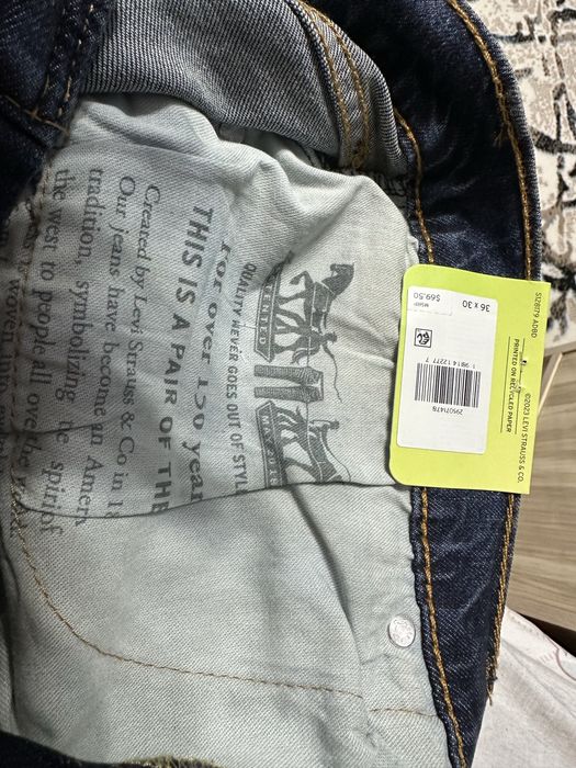 Джинсы Levi's 502 taper future jeans р.36/30