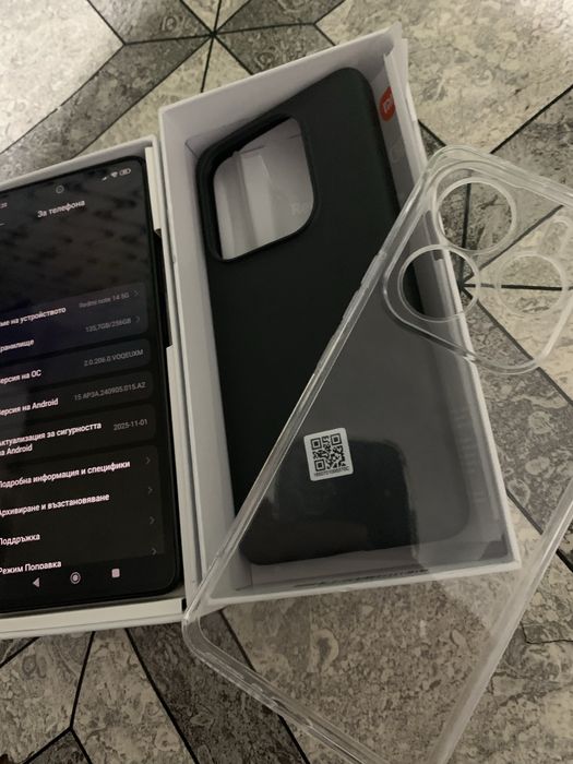 Redmi note 14 5G 256GB Нов