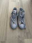 Bascheti Converse  nr 38 albastru cu argintiu