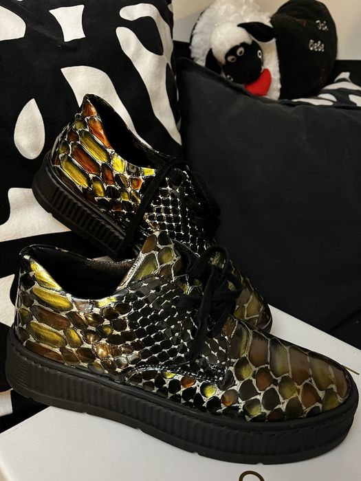 Adidasi Enzo Bertini din piele naturala noi