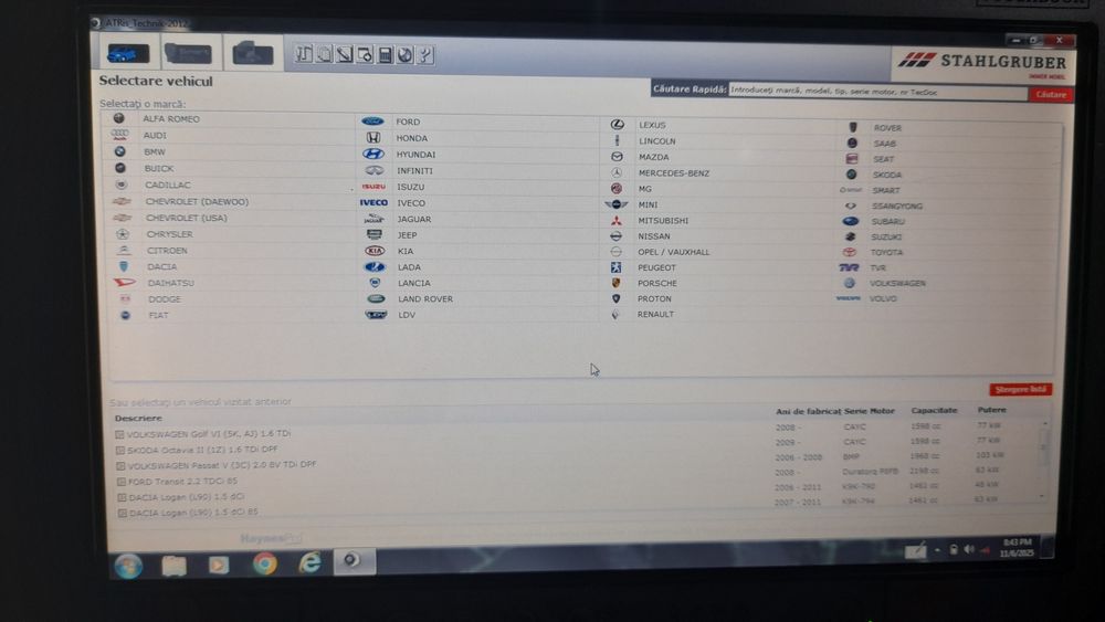 Tableta Panasonic CF-D1 procesor 1.1 (2 nuclee), 8 GB Ram