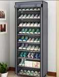 Pantofar textil 9 rafturi
