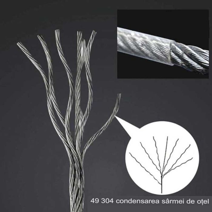 Sfoară de rufe retractabilă ALQUALITY® pentru interior
