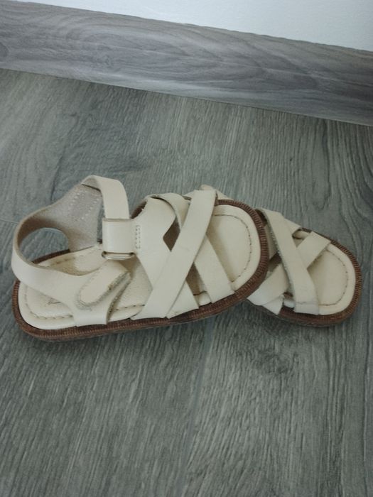 Zara детски сандали от естествена кожа, номер-22