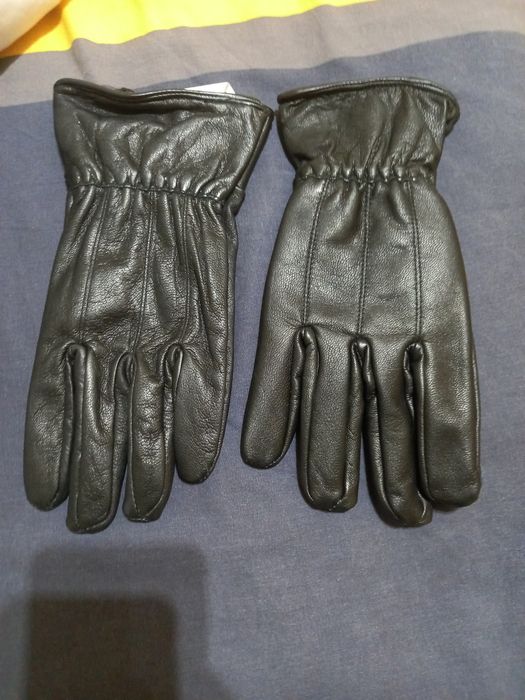 Полицейски кожени ръкавици