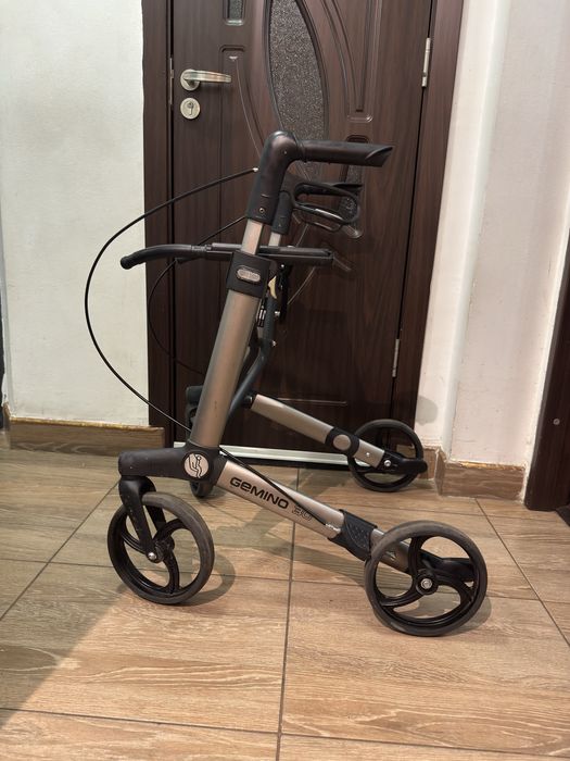 Cadru rulant rollator din aluminiu ajutor deplasae
