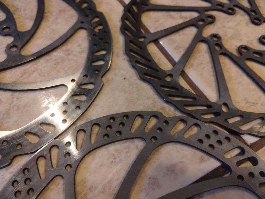 Set două discuri bicicletă Tektro 180 /160 si un disc Toopre 180 ,