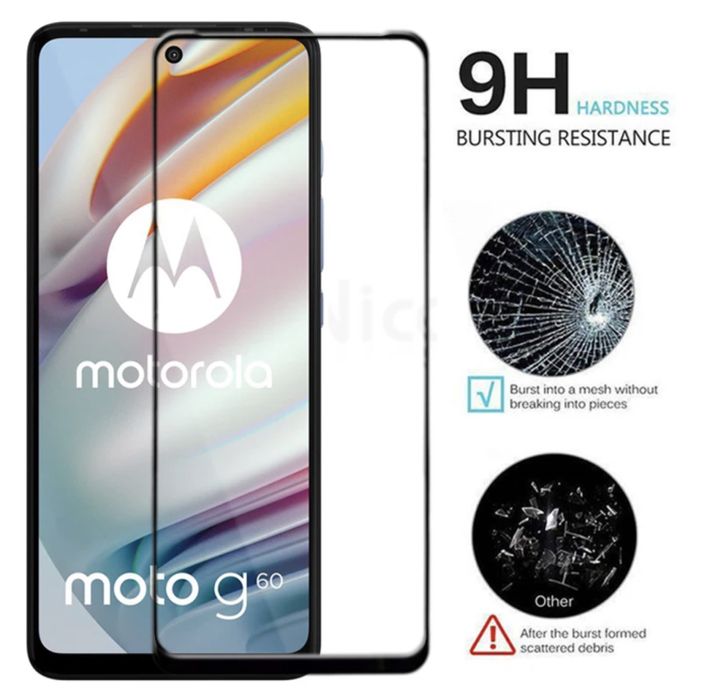Folie sticla 20D Full Glue pt. Motorola Moto G51 , G60 , Edge 20 Pro