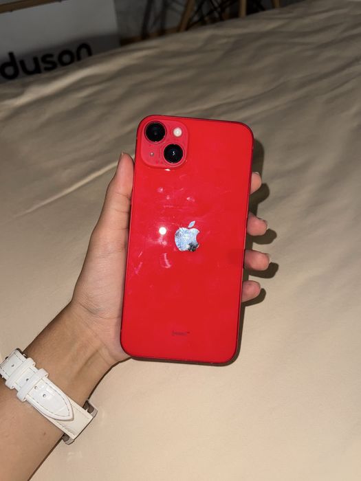 iphone 14 plus red каробка бор идеал