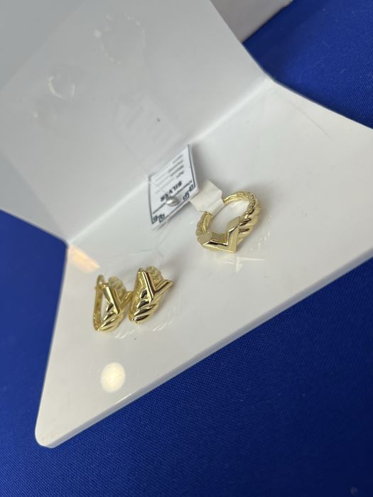 Серебро комплект в желтом золоте