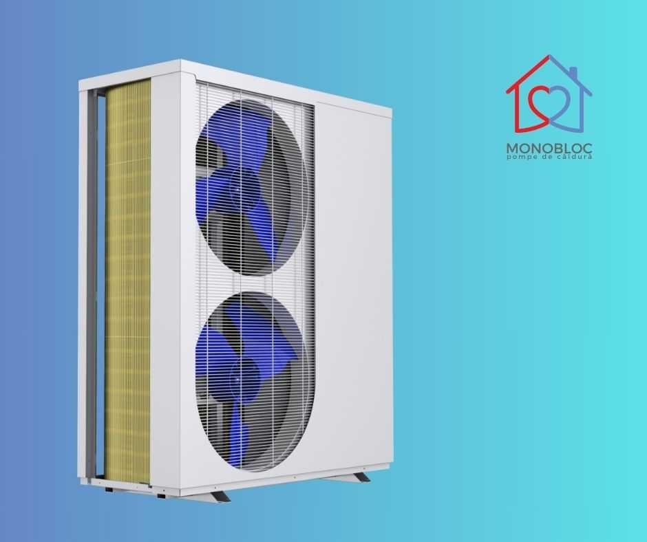 Pompă de Căldură R290 15.37kW Monobloc Trifazată -Compresor Mitsubishi