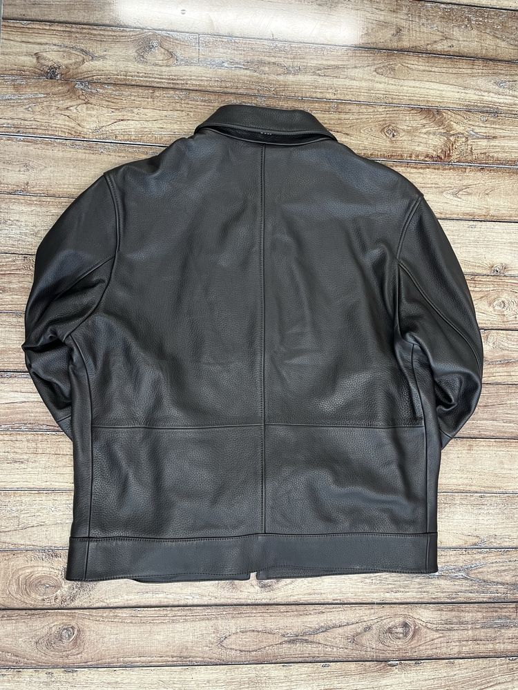 Geaca de piele Hugo Boss H Mapson 4 50543214, Nr. 56, Originala - Noua