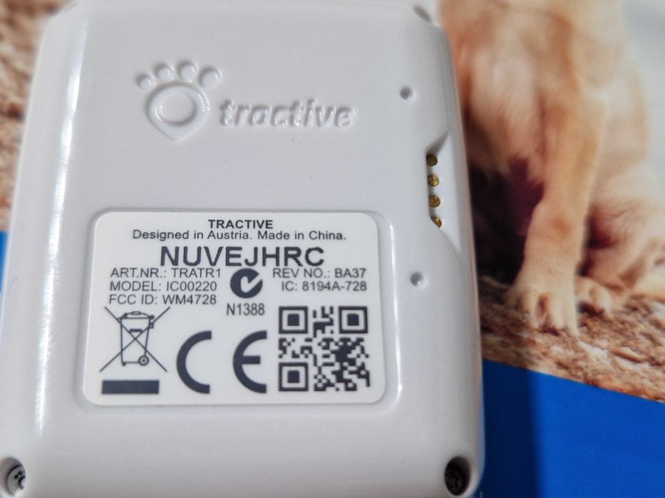 Tracker pentru câini/ Tractive-TRATR1/ GPS pentru animale de companie