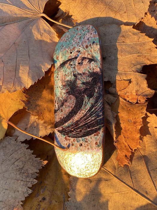 Placa de fingerboard semi boxy