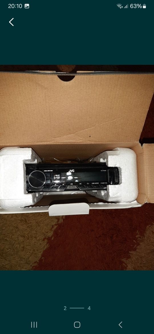 Radio cd JVC  auto