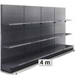 Rafturi metalice de perete 120x48x220cm