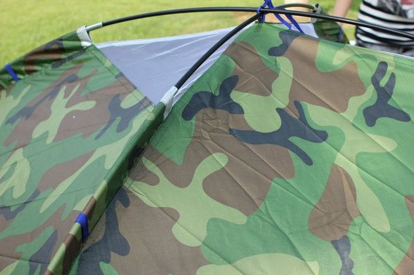 Четириместна туристическа маскировъчна палатка за къмпинг