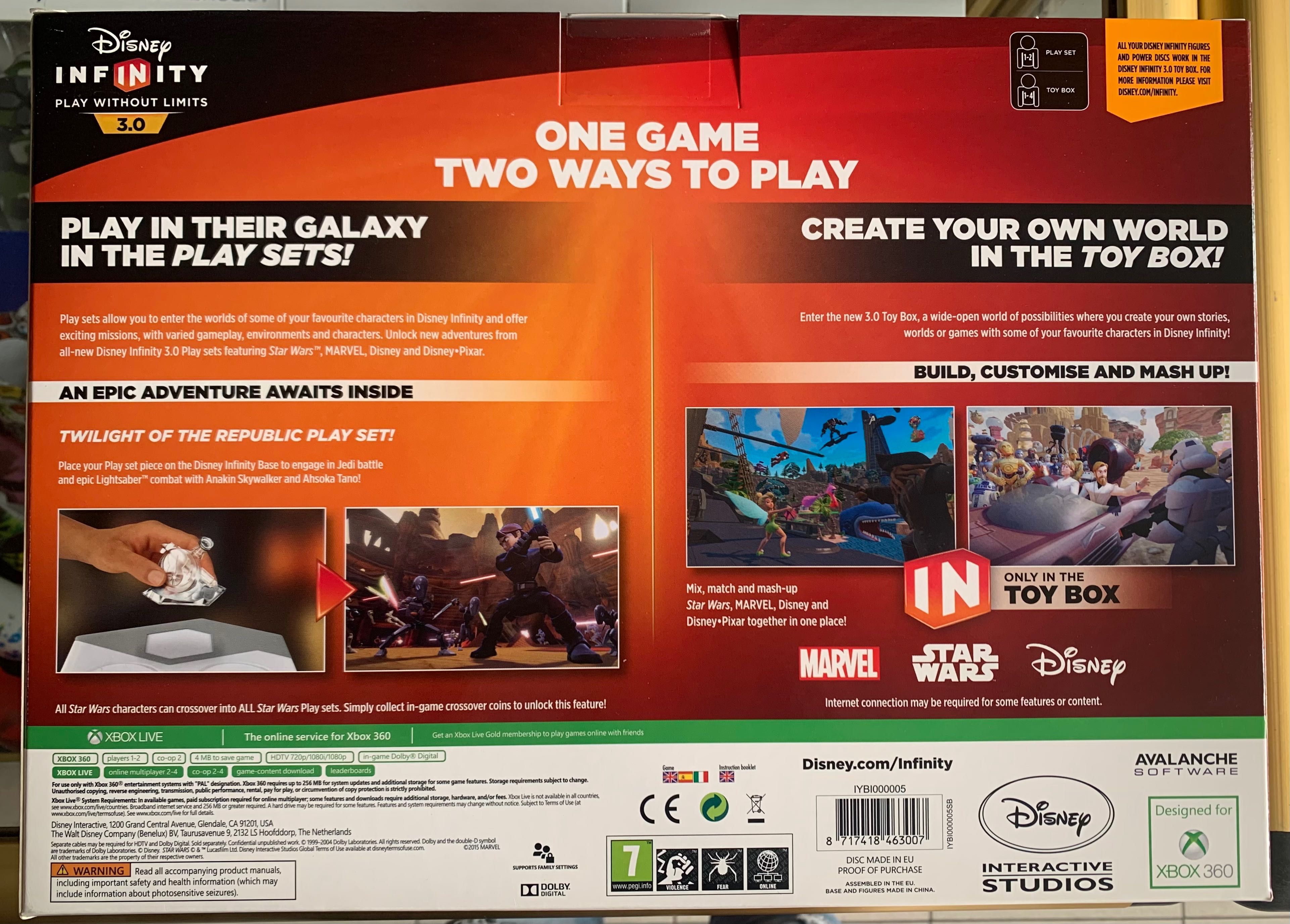 Disney Infinity 3.0 Xbox 360 стартови пакети Star wars