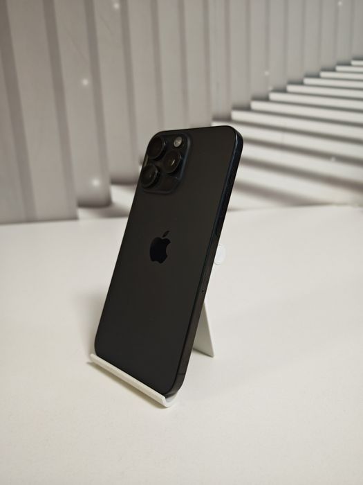 iPhone 15 Pro Max Black 256GB Impecabil totul original liber retea