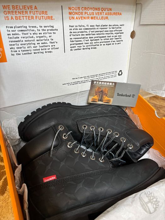 Ботинки Timberland в коллаборации с Supreme