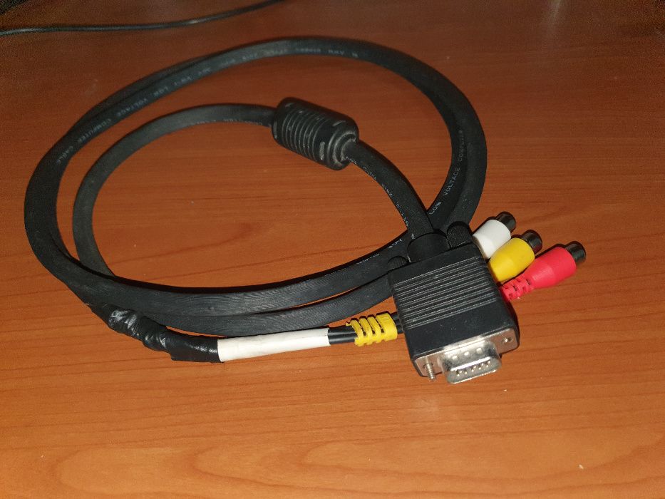cablu video SCART jack RCA-VGA