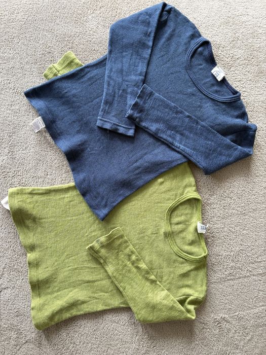 2 seturi de bluza si pantalon Cosilana lana si matase 98/104