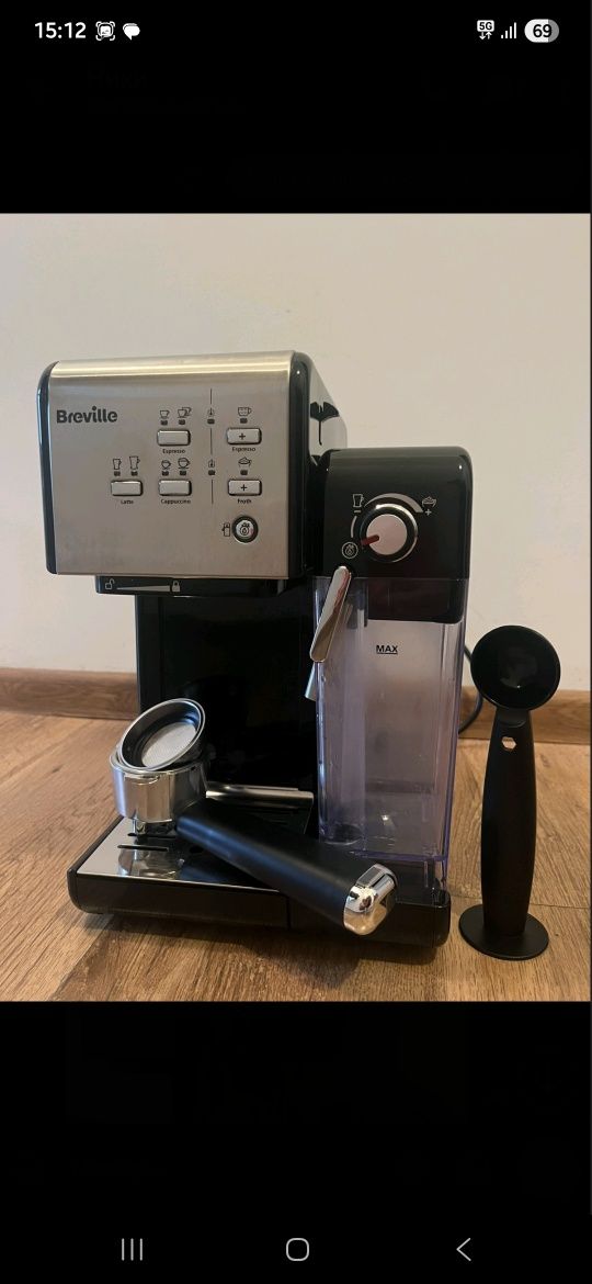 Кафе автомат  Breville VCF108X еспресо/капучино