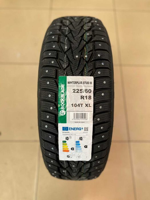 225/60 R18 ROCKBLADE winterplus stud III шипованные