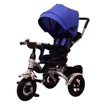 Tricicleta pentru copii Lux Trike cu scaun rotativ roti gonflabile