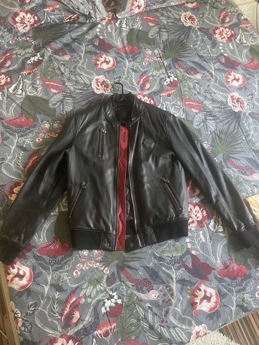 Vand geaca Jacket piele Philipp Plein editie limitata