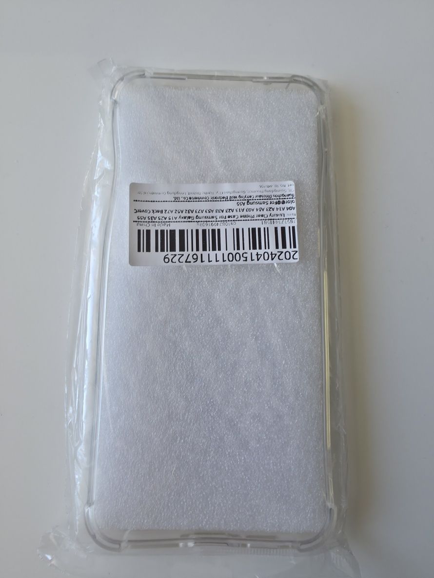 Samsung Galaxy A55 прозрачен кълъф, кейс, гръб case