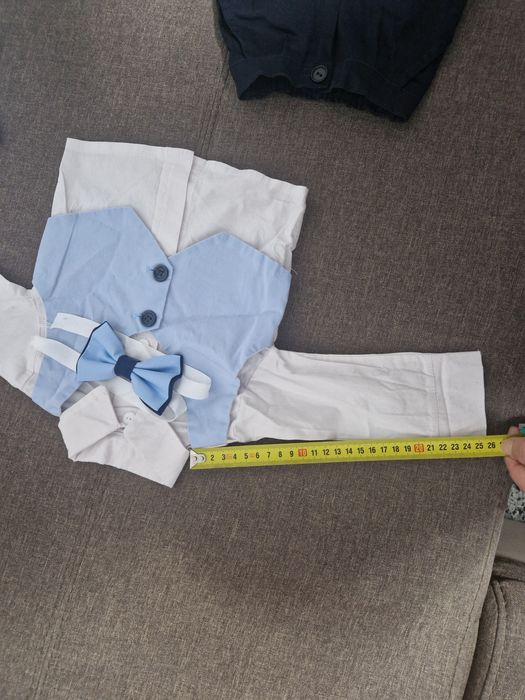 Costum botez baiat 3-6 luni