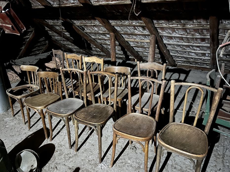 Scaune vechi diferite tipuri