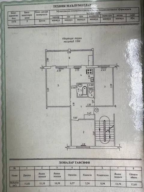 Срочная продажа 3/4/5 на ул.Карасу-3 - 75 м² - среднее состояние