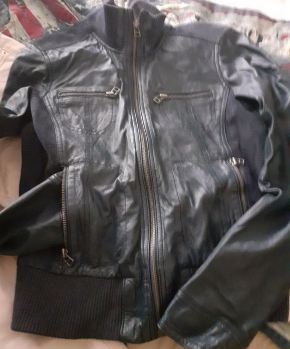 Geaca piele Zara