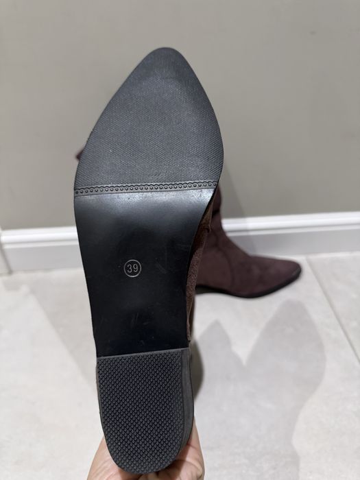 Дамски ботуши чизми ,каубойски размер 39