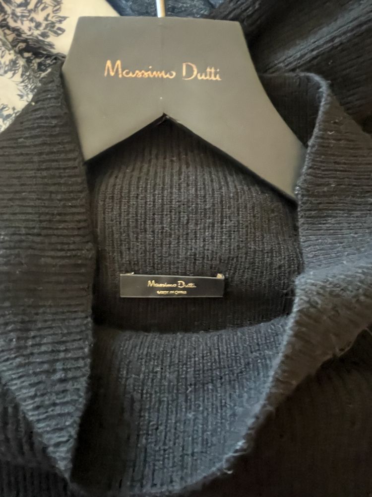 Плетена вечерна рокля Massimo Dutti