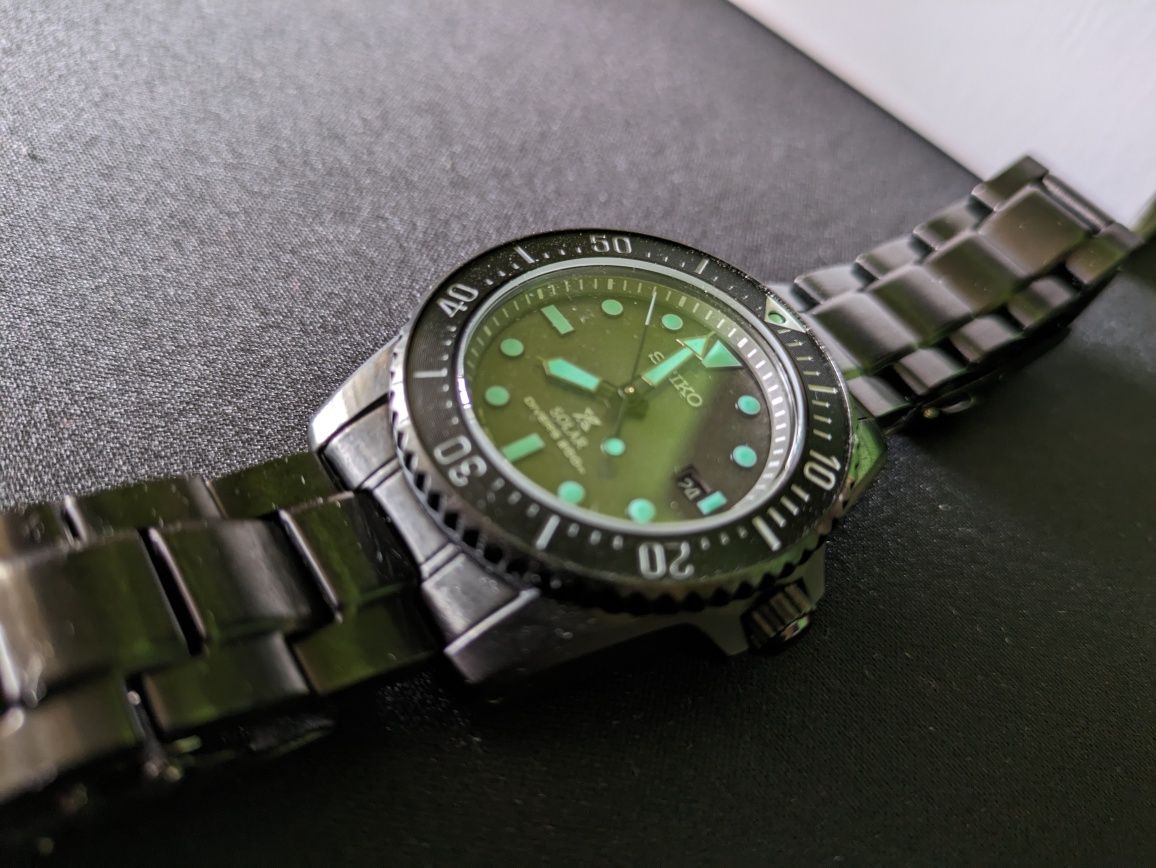 Seiko Prospex SNE587 P1 solar Limited edition часовник