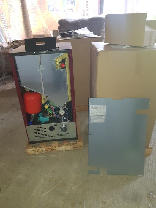 Centrală  termică cu Peletii 32 kw