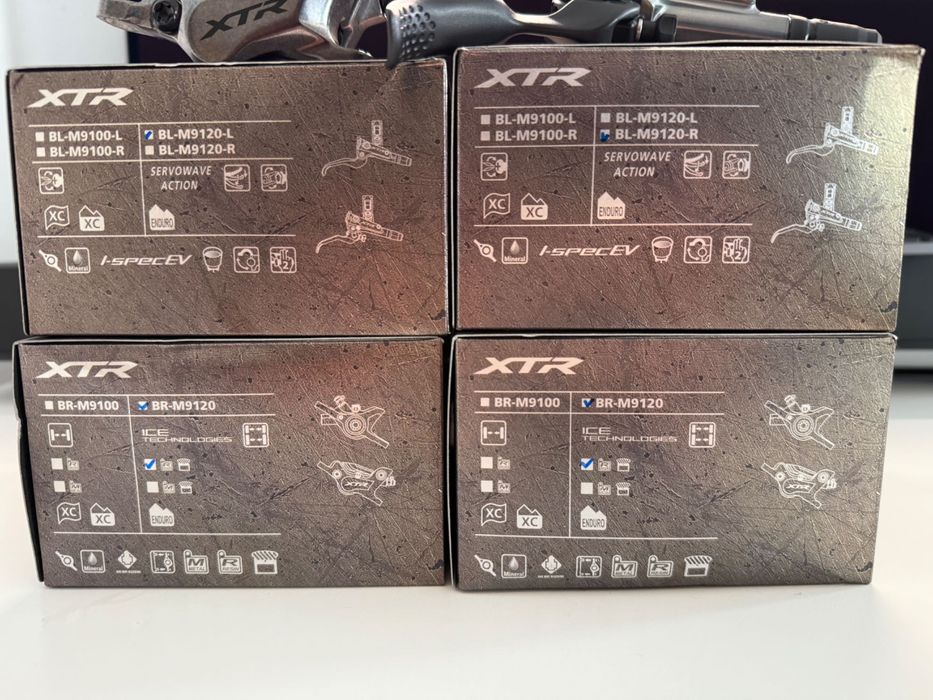 Shimano XTR M9120 + кт. накладки резин и синтеровани